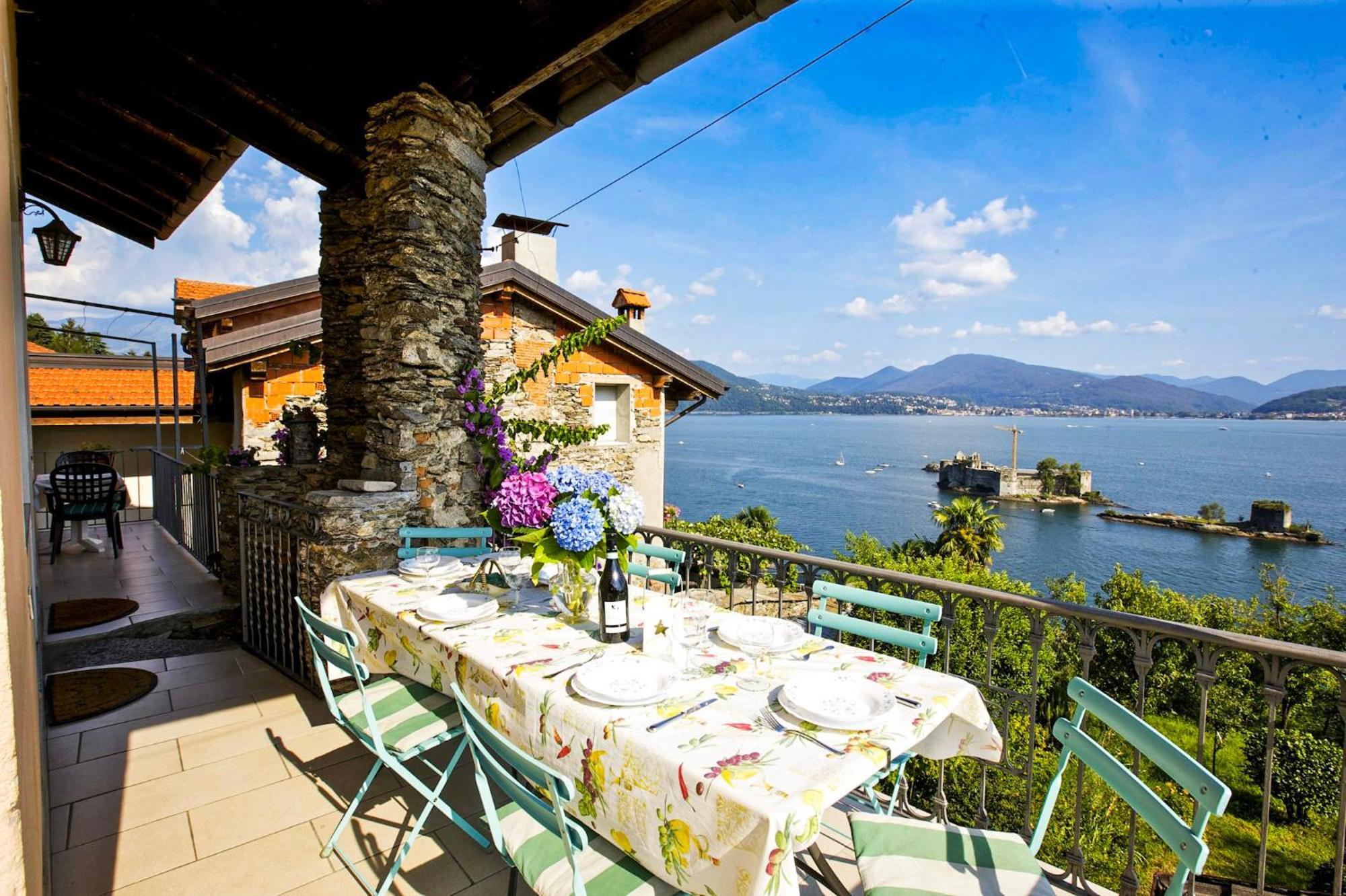 Casa Bougainville Cannobio Kültér fotó