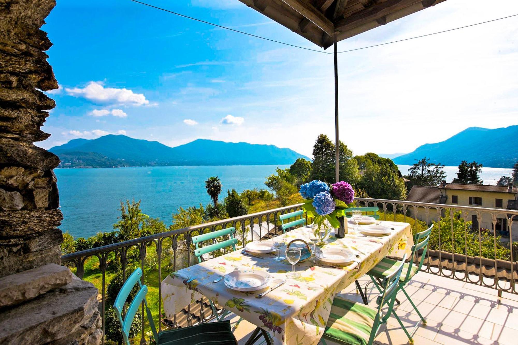 Casa Bougainville Cannobio Kültér fotó